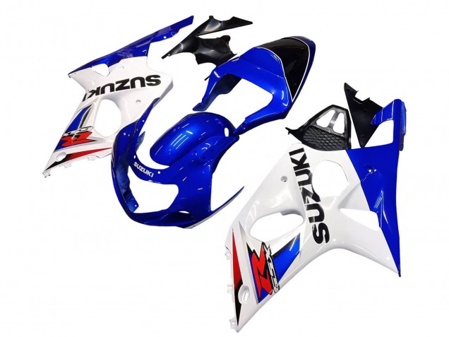 2000-2002 White Blue Red Suzuki GSXR1000 Motorcycle Fairings Australia