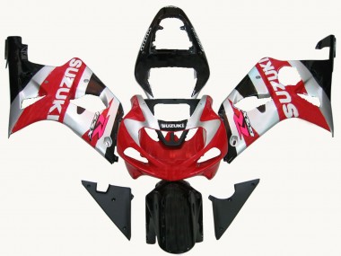 2000-2002 Red Silver White Black Suzuki GSXR1000 Motorcycle Fairings Australia