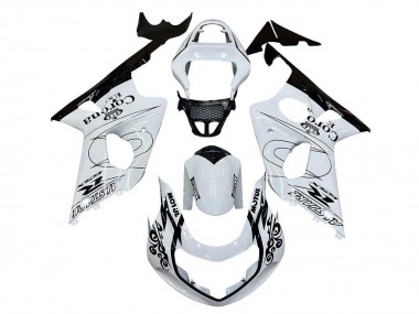 2000-2002 White Black Motul Corona Suzuki GSXR1000 Motorcycle Fairings Australia