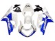 2000-2002 White Blue Jordan 59 Suzuki GSXR1000 Motorcycle Fairings Australia