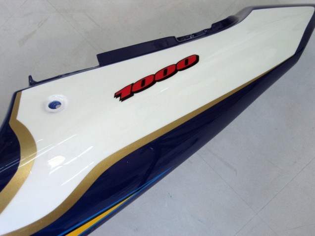 2000-2002 Yellow Dark Blue White Motul Corona Suzuki GSXR1000 Motorcycle Fairings Australia
