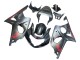 2000-2002 Matte Grey Red Decal Suzuki GSXR1000 Motorcycle Fairings Australia