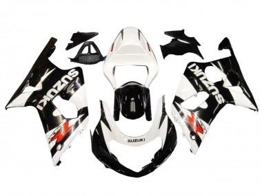 2000-2002 White Glossy Black Red Suzuki GSXR1000 Motorcycle Fairings Australia