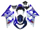 2000-2002 Blue White Silver Castrol Dunlop Suzuki GSXR1000 Motorcycle Fairings Australia