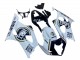 2003-2004 White Black Gold Motul Lucky Strike Suzuki GSXR 1000 Motorcycle Fairings Australia