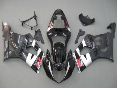 2003-2004 Glossy Black White Grey Red Suzuki GSXR 1000 Motorcycle Fairings Australia