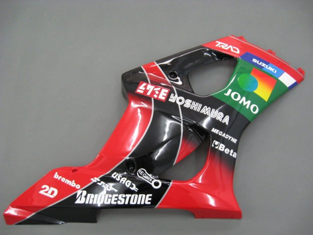2003-2004 Red Yellow Blue Green Black JOMO Suzuki GSXR 1000 Motorcycle Fairings Australia