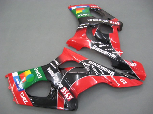 2003-2004 Red Yellow Blue Green Black JOMO Suzuki GSXR 1000 Motorcycle Fairings Australia