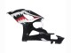 2005-2006 Glossy Black Red White Shark Suzuki GSXR 1000 Motorcycle Fairings Australia