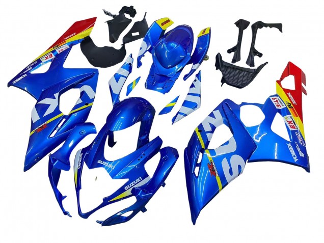 2005-2006 Blue Yellow Red White Suzuki GSXR 1000 Motorcycle Fairings Australia