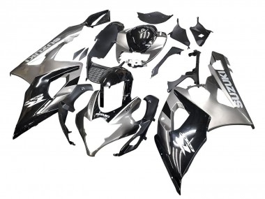 2005-2006 Glossy Black Grey Suzuki GSXR 1000 Motorcycle Fairings Australia