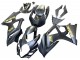 2007-2008 Matte Black Gold Decal Suzuki GSXR 1000 Motorcycle Fairings Australia