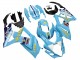2007-2008 Light Blue Yellow Black Motul Rizla Suzuki GSXR 1000 Motorcycle Fairings Australia