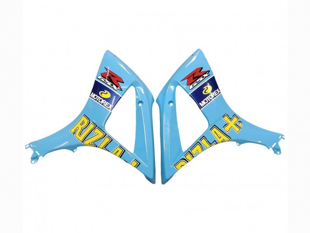 2007-2008 Light Blue Yellow Black Motul Rizla Suzuki GSXR 1000 Motorcycle Fairings Australia