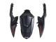 2007-2008 Matte Black Red Decal Suzuki GSXR 1000 Motorcycle Fairings Australia