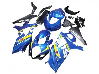 2007-2008 Blue Yellow Black Suzuki GSXR 1000 Motorcycle Fairings Australia