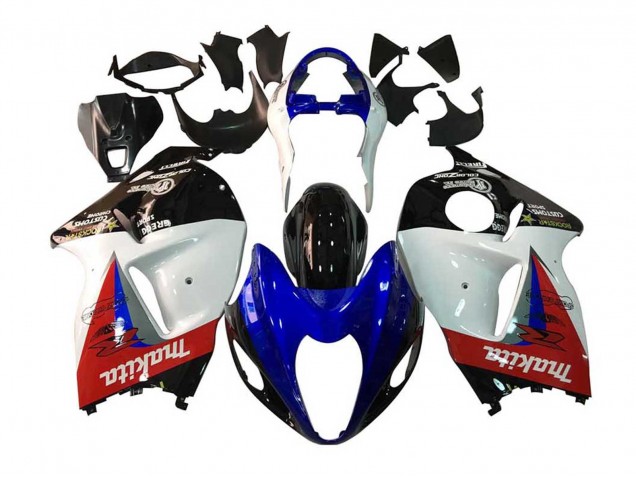 1996-2007 White Blue Red Makita Black Suzuki GSXR 1300 Hayabusa Motorcycle Fairings Australia