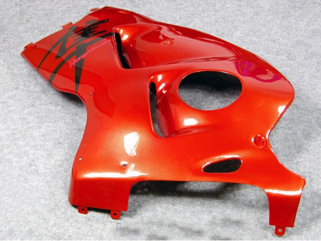 1996-2007 Orange Red Suzuki GSXR 1300 Hayabusa Motorcycle Fairings Australia