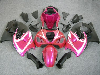 1996-2007 Pink White Black Suzuki GSXR 1300 Hayabusa Motorcycle Fairings Australia