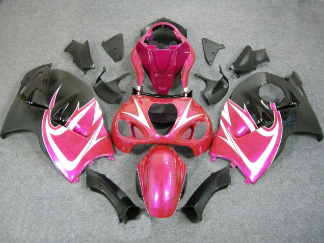 1996-2007 Pink White Black Suzuki GSXR 1300 Hayabusa Motorcycle Fairings Australia