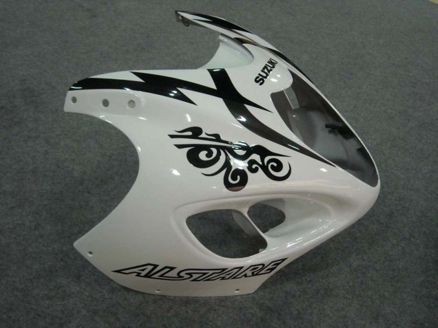 1996-2007 White Black Corona Suzuki GSXR 1300 Hayabusa Motorcycle Fairings Australia
