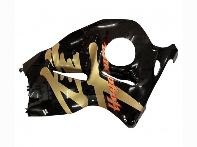 1996-2007 Glossy Black Gold Hayabusa Suzuki GSXR 1300 Hayabusa Motorcycle Fairings Australia