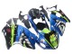 1996-2007 Blue Green Shark 46 Suzuki GSXR 1300 Hayabusa Motorcycle Fairings Australia