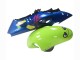1996-2007 Blue Green Shark 46 Suzuki GSXR 1300 Hayabusa Motorcycle Fairings Australia