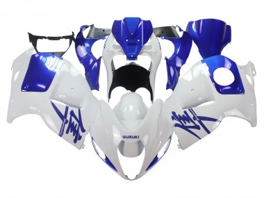 1996-2007 White Blue Hayabusa Suzuki GSXR 1300 Hayabusa Motorcycle Fairings Australia