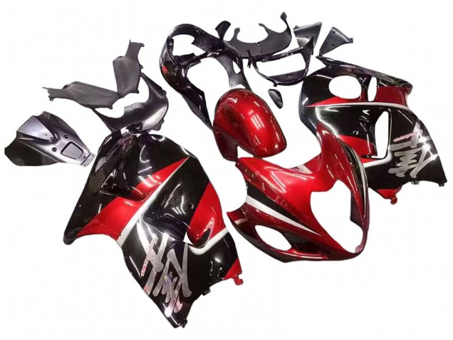 1996-2007 Red Glossy Black Hayabusa Suzuki GSXR 1300 Hayabusa Motorcycle Fairings Australia