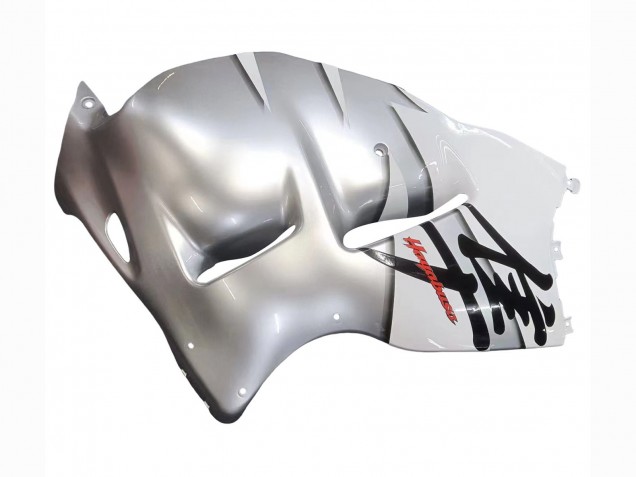 1996-2007 White Silver Hayabusa Suzuki GSXR 1300 Hayabusa Motorcycle Fairings Australia