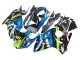 2008-2020 Blue Green Black Shark 46 Suzuki GSXR 1300 Hayabusa Motorcycle Fairings Australia