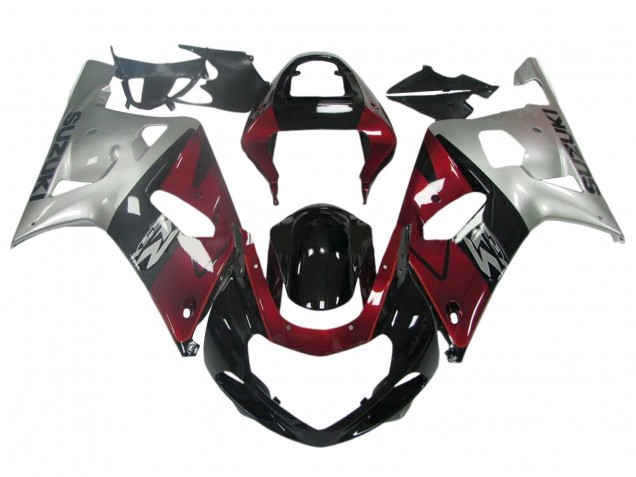 1996-2000 Dark Blue White Suzuki GSXR 600 / GSXR 750 Motorcycle Fairings Australia