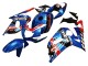 2001-2003 Blue Red Racing Suzuki GSXR 600 / GSXR 750 Motorcycle Fairings Australia