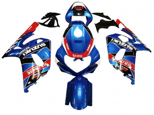 2001-2003 Blue Red Racing Suzuki GSXR 600 / GSXR 750 Motorcycle Fairings Australia