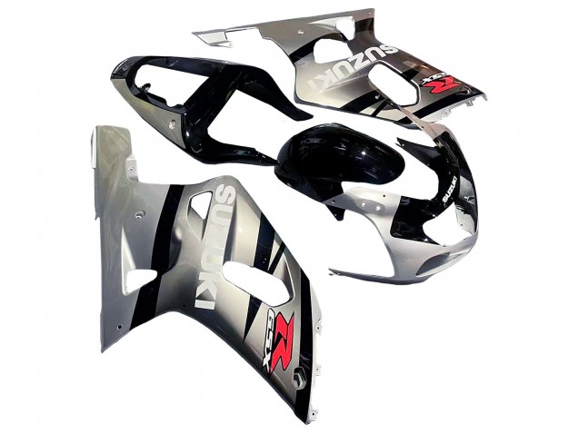 2001-2003 Silver Glossy Black Red Suzuki GSXR 600 / GSXR 750 Motorcycle Fairing Australia