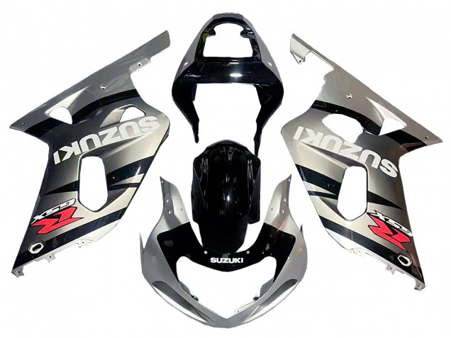 2001-2003 Silver Glossy Black Red Suzuki GSXR 600 / GSXR 750 Motorcycle Fairing Australia