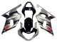 2001-2003 Silver Glossy Black Red Suzuki GSXR 600 / GSXR 750 Motorcycle Fairing Australia