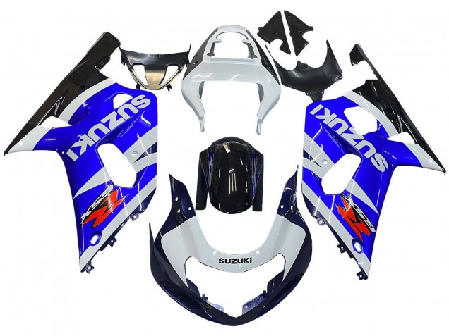 2001-2003 Blue White Glossy Black Red Suzuki GSXR 600 / GSXR 750 Motorcycle Fairings Australia