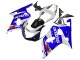 2001-2003 White Blue Glossy Black Red Suzuki GSXR 600 / GSXR 750 Motorcycle Fairing Australia