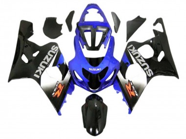 2004-2005 Blue Black Suzuki GSXR 600 / GSXR 750 Motorcycle Fairings Australia