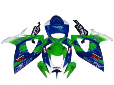2004-2005 White Blue Green Suzuki GSXR 600 / GSXR 750 Motorcycle Fairings Australia