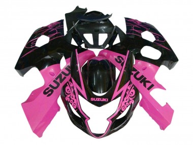 2004-2005 Pink Glossy Black Suzuki GSXR 600 / GSXR 750 Motorcycle Fairing Australia