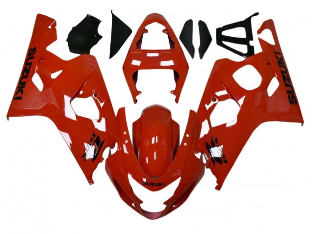 2004-2005 Red Black Suzuki GSXR 600 / GSXR 750 Motorcycle Fairing Australia