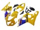 2004-2005 Yellow White Blue Black Suzuki GSXR 600 / GSXR 750 Motorcycle Fairing Australia
