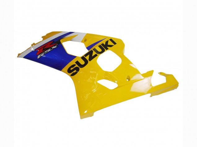 2004-2005 Yellow White Blue Black Suzuki GSXR 600 / GSXR 750 Motorcycle Fairing Australia