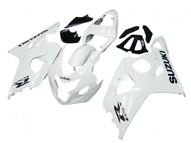2004-2005 Pearl White Suzuki GSXR 600 / GSXR 750 Motorcycle Fairings Australia