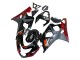 2004-2005 Black Grey Red Suzuki GSXR 600 / GSXR 750 Motorcycle Fairings Australia