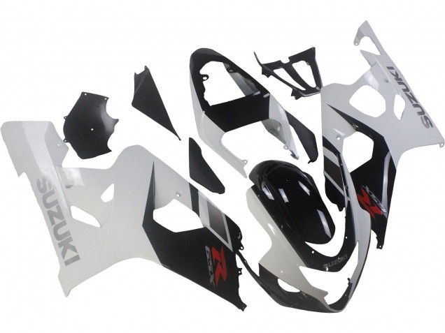 2004-2005 White Black Red Suzuki GSXR 600 / GSXR 750 Motorcycle Fairings Australia