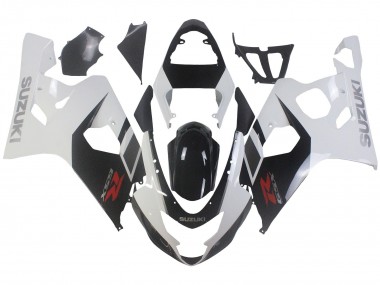 2004-2005 White Black Red Suzuki GSXR 600 / GSXR 750 Motorcycle Fairings Australia